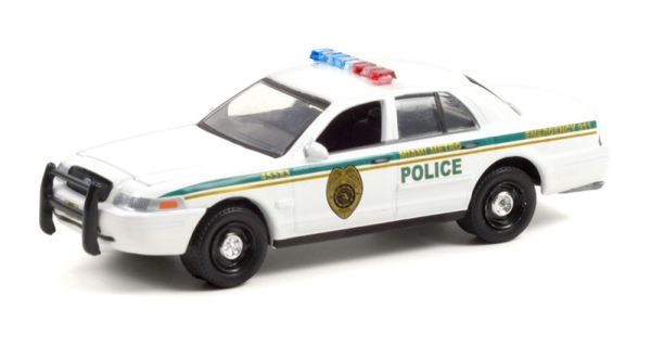 GREEN44920-B - FORD Crown victoria 2001 Police DEXTER sous blister - 1