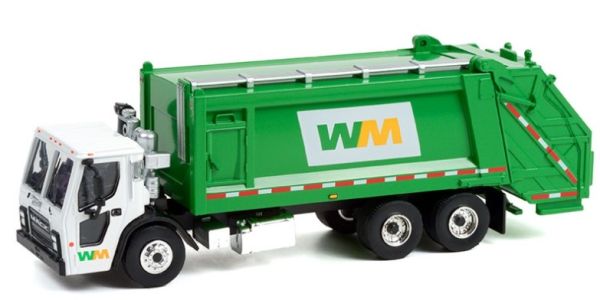 GREEN45140-C - MACK LR 6x4 camion poubelle S.D TRUCKS sous blister - 1