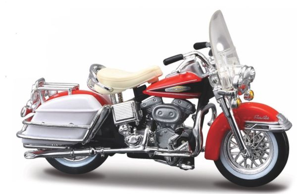 MST459 - HARLEY DAVIDSON  FLH Electra Glide 1968 Orange - 1
