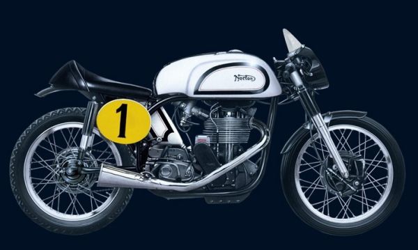 ITA4602 - Moto NORTON Manx 500cc de 1951 à assembler et à peindre - 1