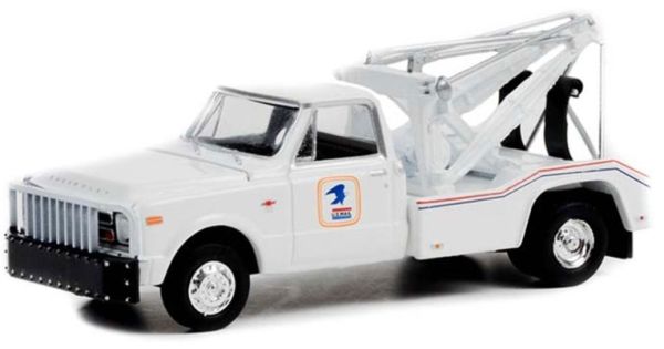 GREEN46090-A - CHEVROLET C-30 dépanneuse 1968 USPS de la série DUALLY DRIVERS sous blister - 1