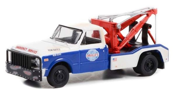 GREEN46090-B - CHEVROLET C-30 dépanneuse 1969 ORVILLE'S DAY & NITE de la série DUALLY DRIVERS sous blister - 1