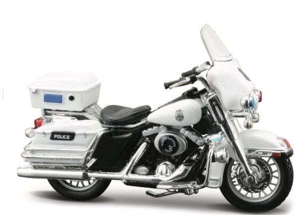 MST462 - HARLEY DAVIDSON FLHTPI Electra Glide Police 2004 Blanche - 1