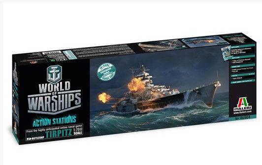 ITA46504 - Bateau Tirpitz WORLD OF WARSHIPSà peindre - 1
