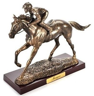 ATL4652103 - Statue cheval de course – Shegar - 1