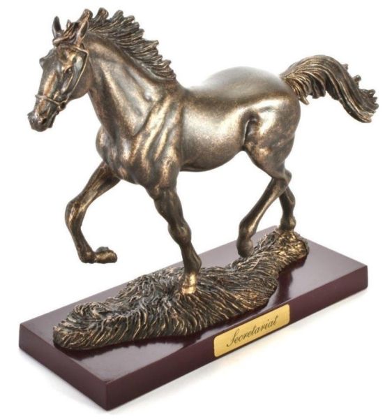 ATL4652110 - Statue cheval de course – Secretariat - 1