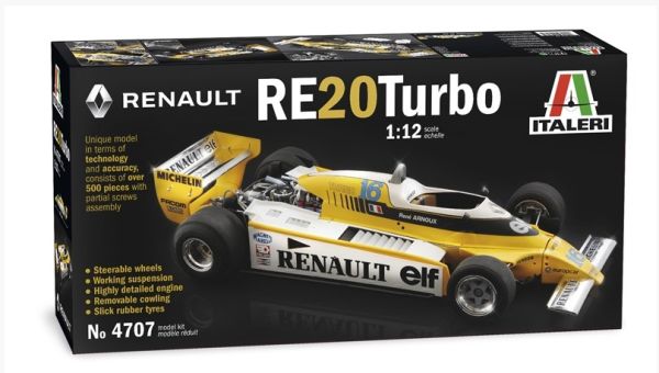 ITA4707 - RENAULT RM 23 Turbo F1à peindre - 1