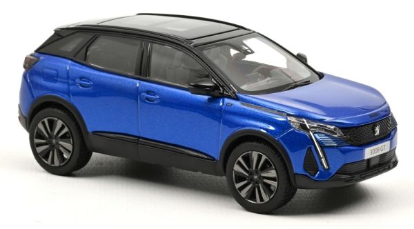 NOREV473919 - PEUGEOT 3008 GT Black Pack 2021 Bleu Vertigo - 1