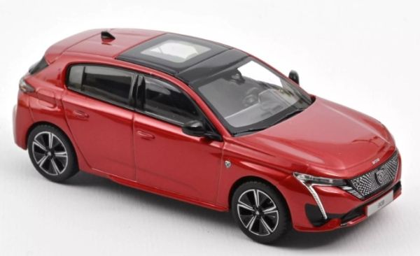 NOREV473932 - PEUGEOT  308 GT 2021 Rouge Elixir - 1