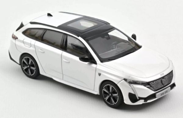 NOREV473937 - PEUGEOT  308 SW GT 2021 Blanc perle - 1