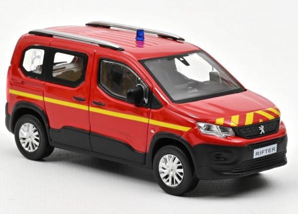 NOREV479069 - PEUGEOT Rifter 2019 Pompiers - 1