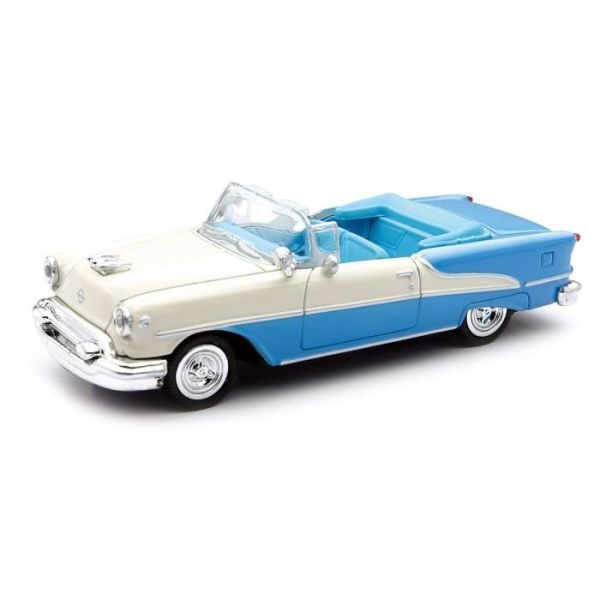 NEW48013Y - OLDSMOBILE Super 88 cabriolet  beige et bleu - 1