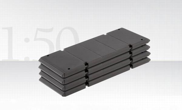 CON99913 - Lot de 4 Plaques de Stabilisation pour Grue LIEBHERR LG 1750 - 1