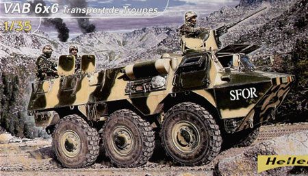HEL81141 - VAB 6x6 Transport de troupe - 1