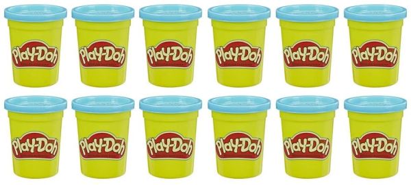 HASE4827 - 12 pots de pâte à modeler Play-doh – Bleue - 1