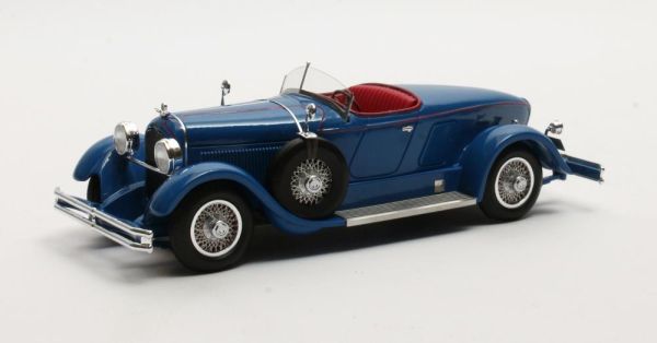 MTX50406-041 - DUESENBERG Model X McFarlan Boat Roadster Bleue 1927 - 1