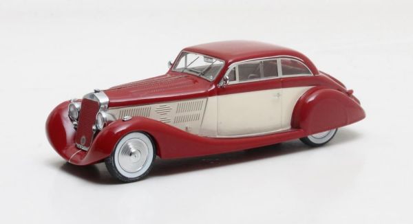 MTX50407-011 - DELAGE D8 105S Aerodynamic Coupé marron et blanc 1935 - 1