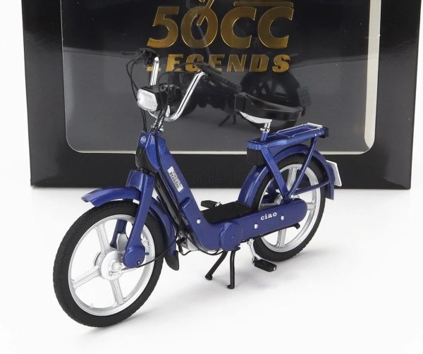 KKS50CC10032 - Cyclomoteur VESPA Piaggio Ciao 1985 bleu métallique - 1