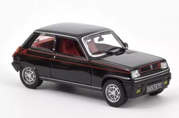 NOREV510532 - RENAULT 5 Alpine 1977 Noir - 1