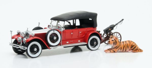 MTX51705-272 - ROLLS-ROYCE Phantom II Barker Torpedo avec canon et tigre rouge et noire 1925 - 1