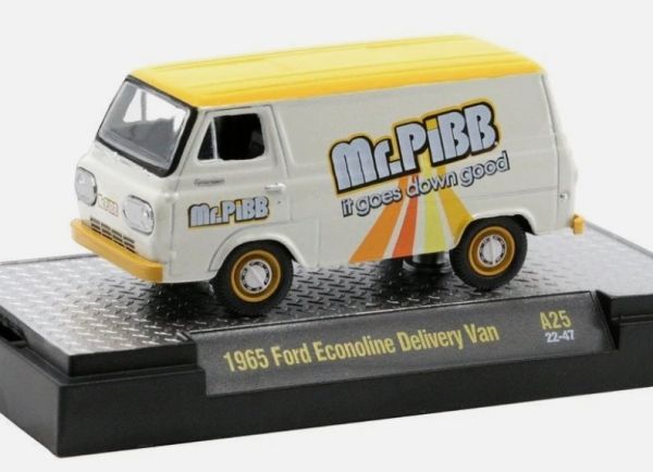 M2M-52500A25-B - FORD Econoline Delivery Van 1965 Mr.PIBB sous blister - 1