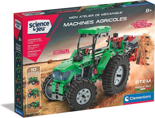 CLE52722 - Science et jeu – Mon atelier mécanique – Machines agricoles - 1