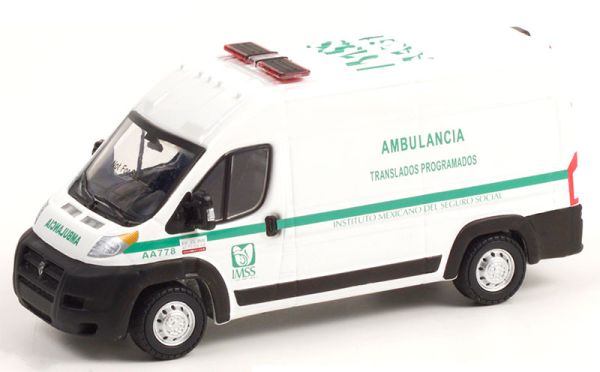 GREEN53040-C - RAM Promaster 2018 Institut mexicain de sécurité sociale Ambulance de la série ROUTE RUNNERS sous blister - 1