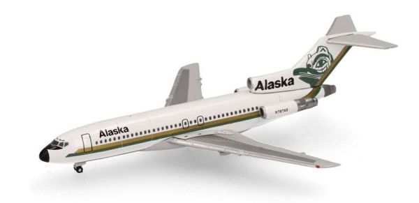 HER537292 - Avion de ligne BOEING 727-100 Alaska Totem Pole - 1