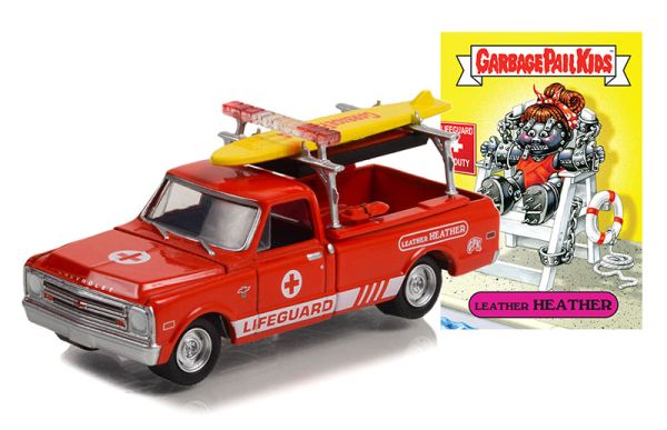 GREEN54070-C - CHEVROLET C-10 1968 de la série GARBAGE PAIL KIDS sous blister - 1