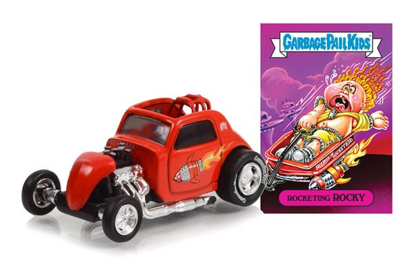 GREEN54070-E - TOPO Fuel Altered rouge de la série GARBAGE PAIL KIDS sous blister - 1