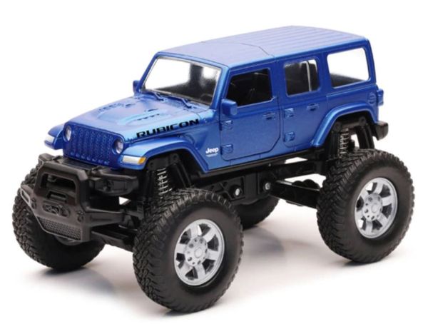 NEW54496 - JEEP Wrangler Rubicon Unlimited avec suspension bleu - 1