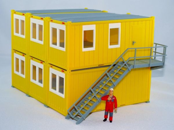 MSM5554/01 - Village de bungalow de chantier Type E – miniature - 1