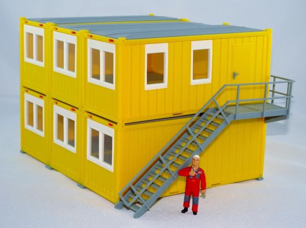 MSM5554/01 - Village de bungalow de chantier Type E – miniature - 1