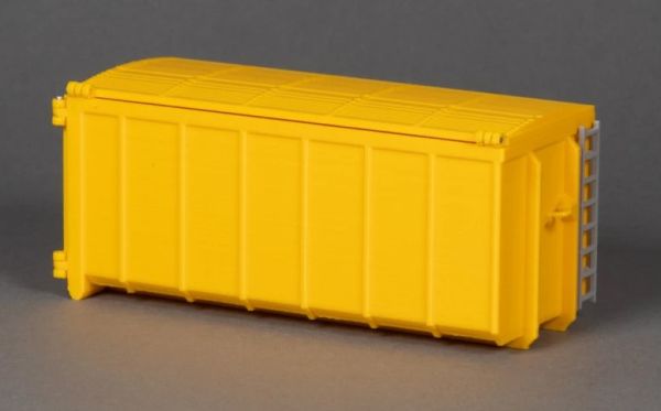MSM5609/01 - Benne container 30m3 avec couvercle jaune - 1
