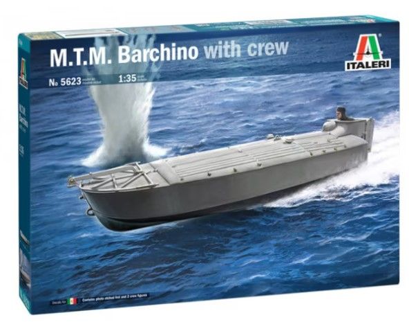 ITA5623 - Bateau avec équipage M.T.M. Barchino  à assembler et à peindre - 1