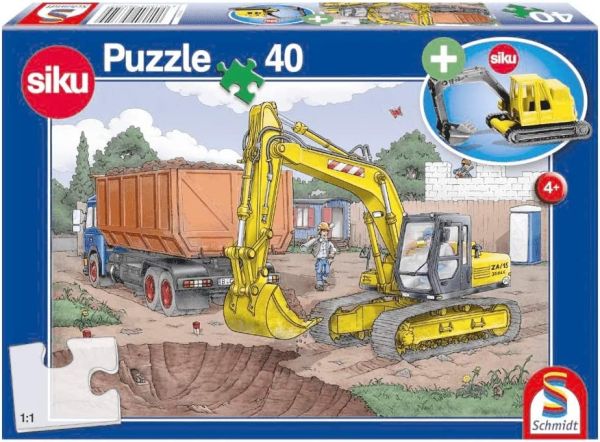 SCM56350 - Puzzle 40 pièces sur le chantier - 1