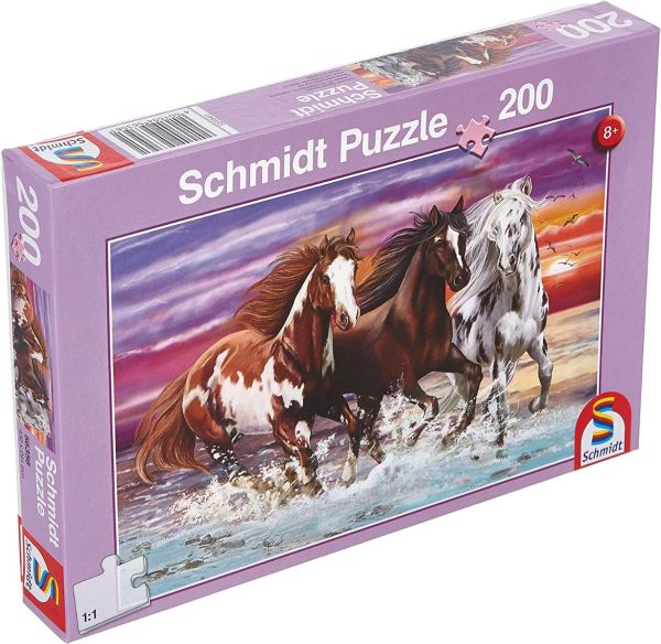 SCM56356 - Puzzle 200 Pièces Tio de chevaux - 1