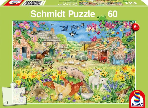 SCM56419 - Puzzle 60 Pièces Ma petite ferme - 1
