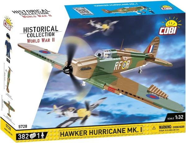 COB5728 - Avion militaire HAWKER HURRICAN MK.I - 382 Pièces - 1