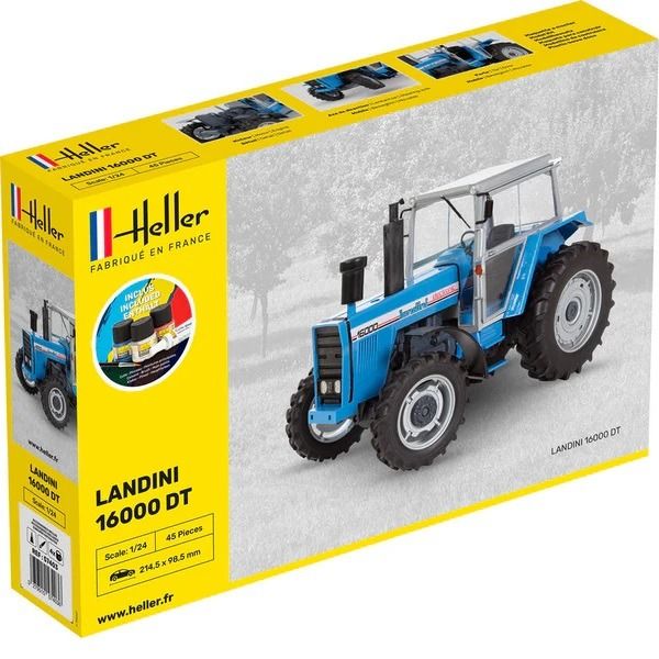 HEL57403 - Kit de démarrage avec peinture et accessoires - LANDINI 16000 DT - 1