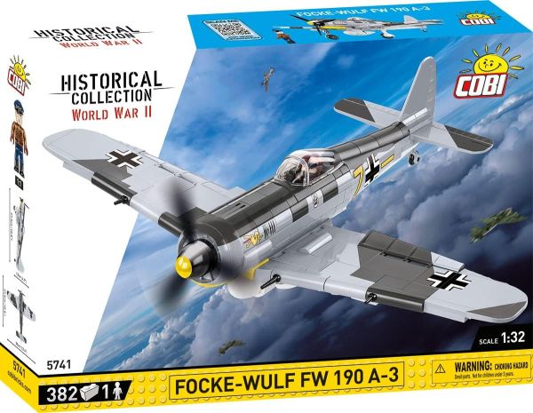 COB5741 - Avion militaire FOCKE-WULF FW 190 A3 - 382 Pièces - 1