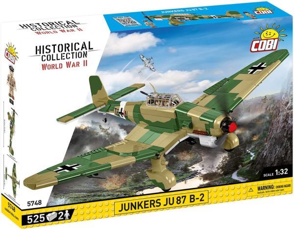 COB5748 - Avion militaire JUNKERS JU-87 B-2 - 525 Pièces - 1