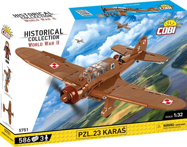 COB5751 - Avion militaire PZL.23 KARAS – 586 Pièces - 1