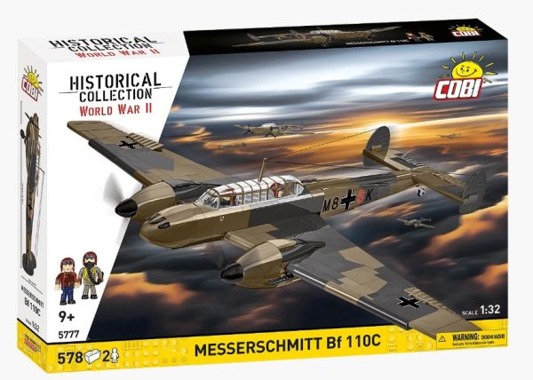 COB5777 - Avion de chasse MESSERSCHMITT BF 110C - 578 pièces - 1