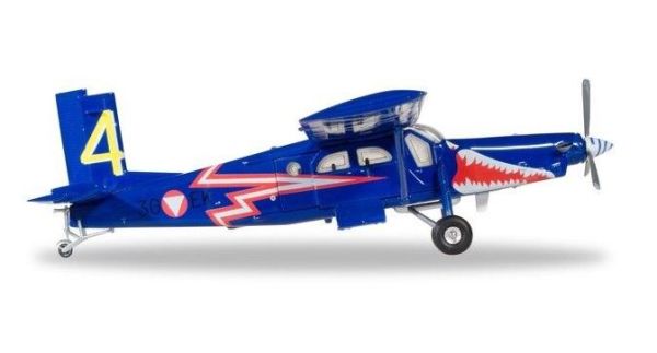 HER580274 - Avion PILATUS PC-6 Austrian Air Force Blaue Elise - 1