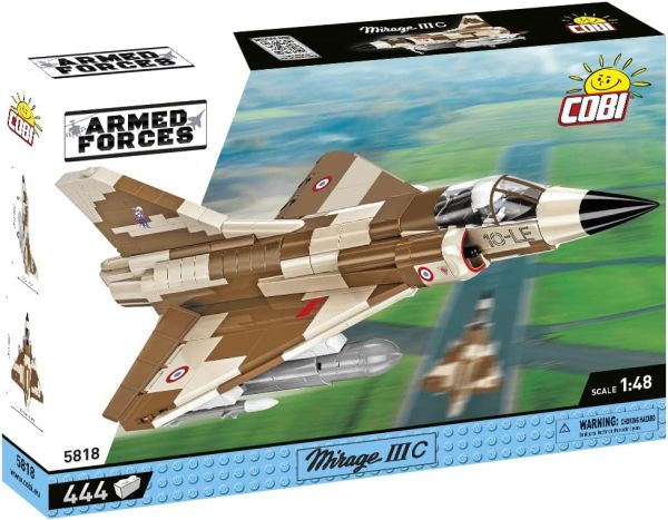 COB5818 - Avion militaire MIRAGE IIIC - 444 Pièces - 1