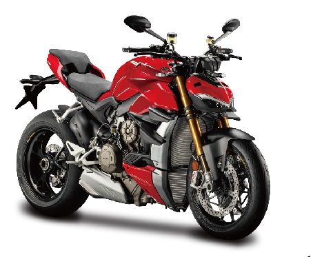 NEW58273 - Moto DUCATI Super Naked V4S rouge - 1