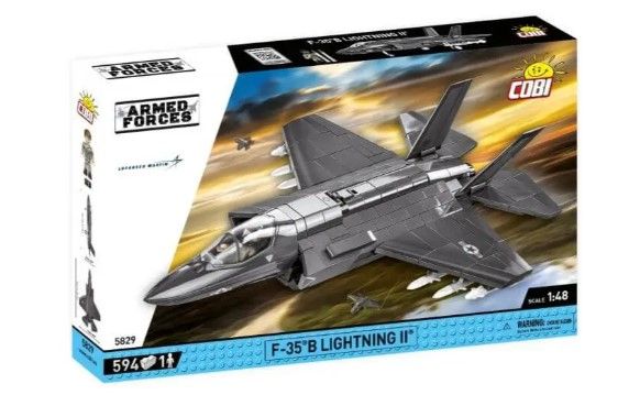 COB5829 - Avion militaire F-35B LIGHTNING II – 594 Pièces - 1