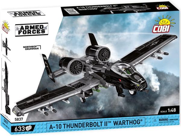 COB5837 - Avion militaire A10 THUNDERBOLT II Warthog – 633 Pièces - 1