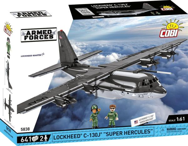 COB5838 - Avion militaire LOCKHEED C-130J – Super Hercules – 641 Pièces - 1